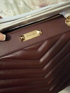 NEW $628 GORGEOUS MICHAEL KORS QUILTED TOTE BAG